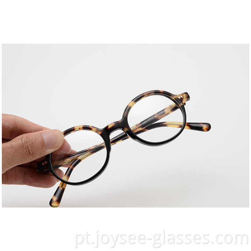 Vintage Round Quality Acetate Glasses 8